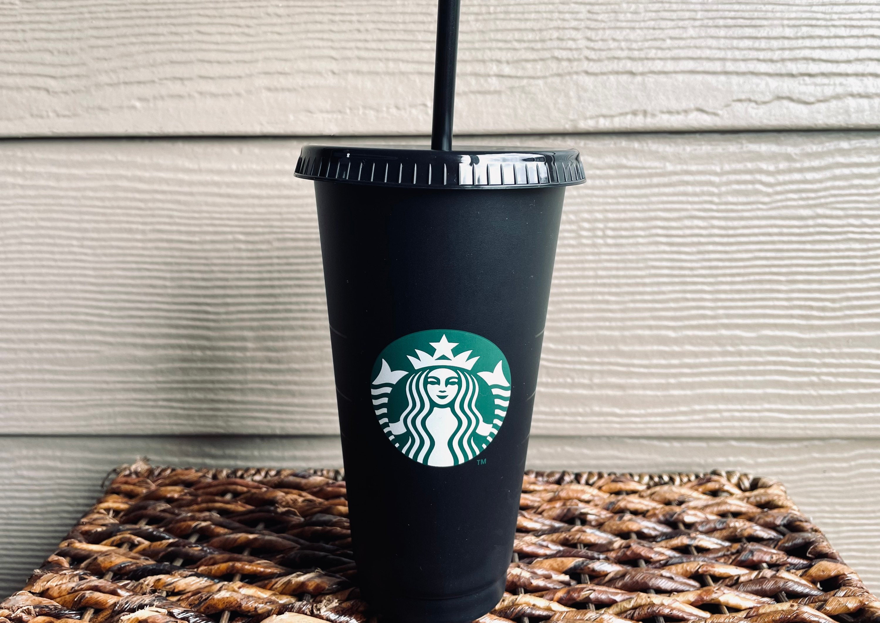 Matte Black Starbucks Cups Bulk Bulk Starbucks Cups Black Etsy