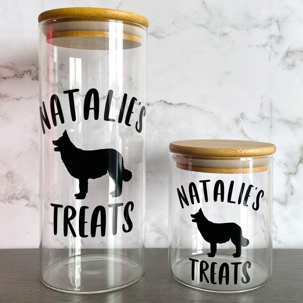 Dog Treat Container Etsy