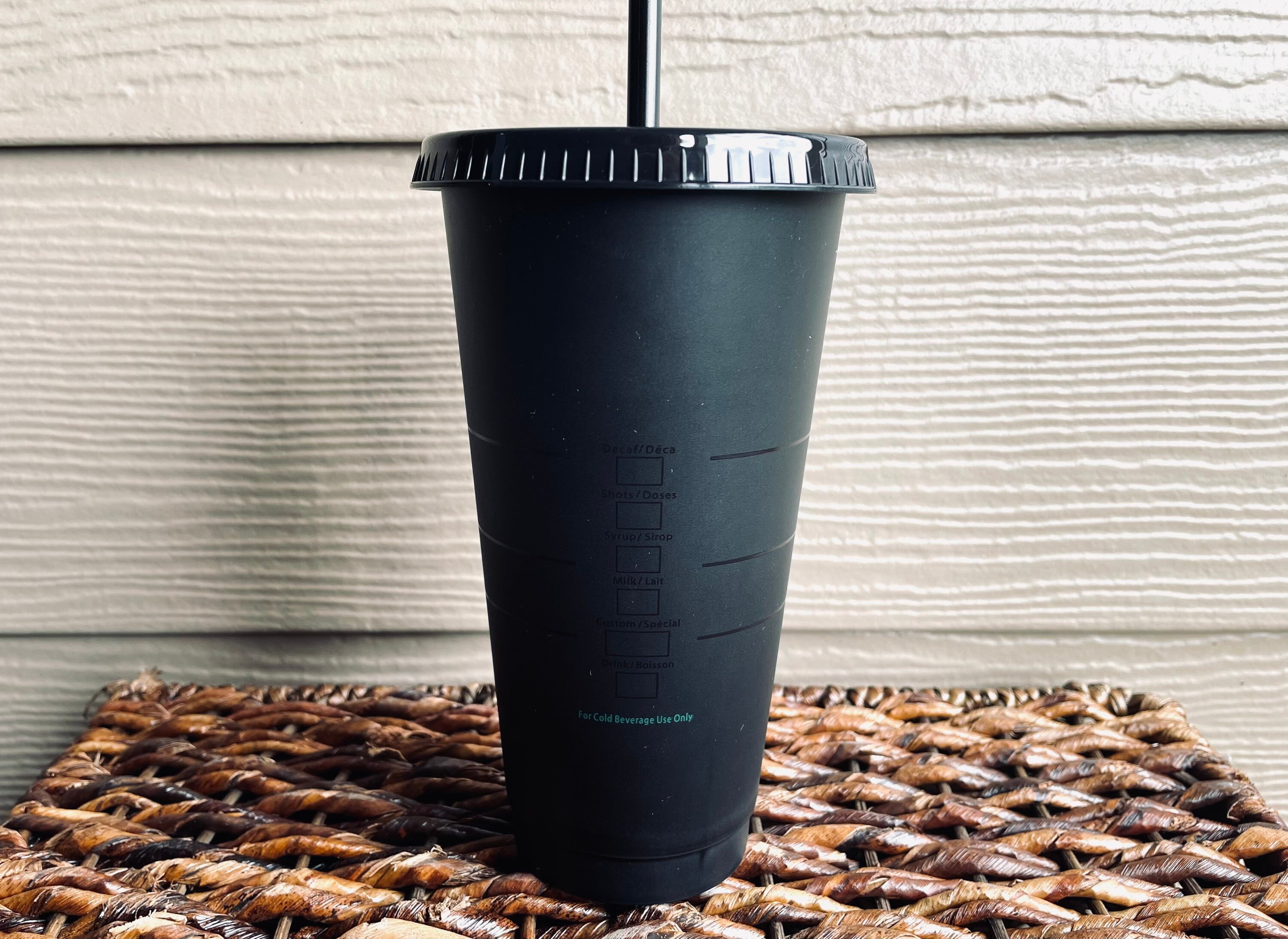 Matte Black Starbucks Cups Bulk Bulk Starbucks Cups Black Etsy