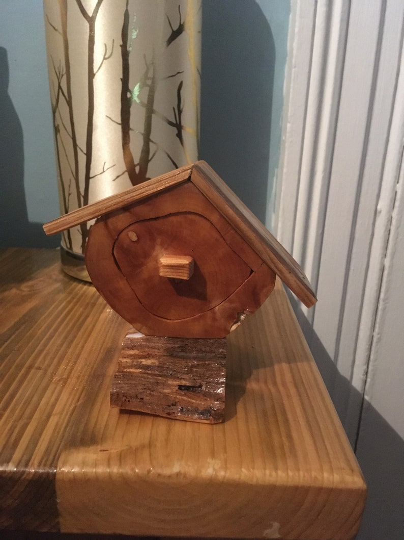driftwood bandsaw box