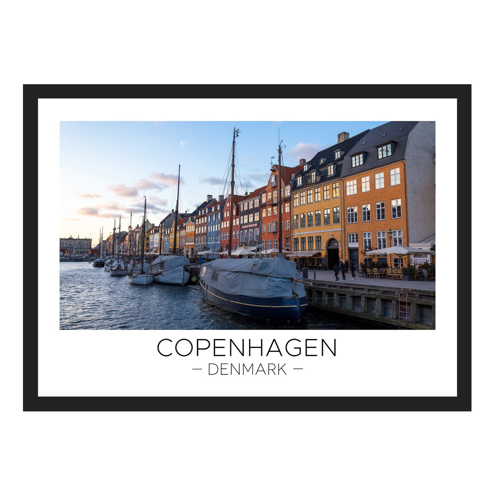 Copenhagen Print Copenhagen Travel Copenhagen Art Etsy