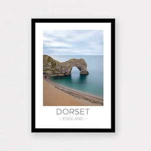 Durdle Door Print | Dorset Travel, England Wall Art, Dorset Print, England Print, Wall Décor, Wanderlust Gift, England Travel Gift