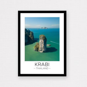 Krabi Print | Thailand, Krabi Travel, Krabi Wall Art, Krabi Poster, Travel Poster, Travel Gift, Wall Décor, Photograph, Wanderlust Gift