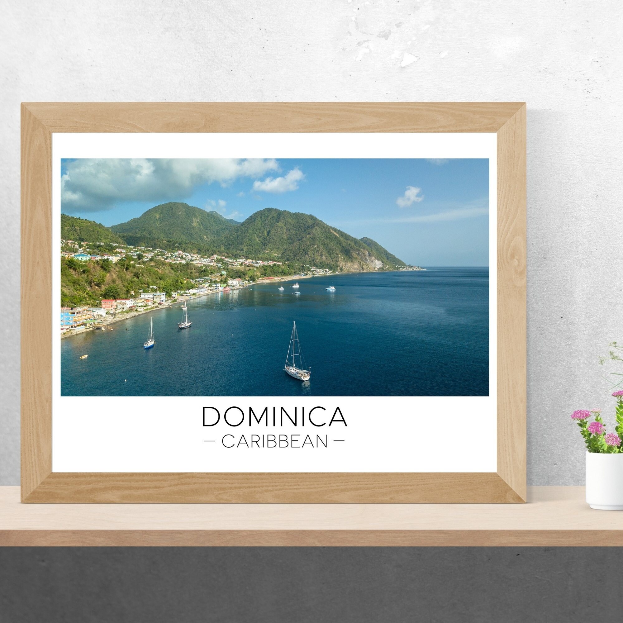 Dominica Print Dominica Poster Dominica Art Dominica Etsy UK