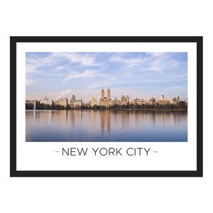 NYC Print | New York City Print, Central Park Print, New York Poster, Central Park Poster, USA Travel Poster, Travel Gift, Wall Décor,