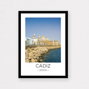 Cadiz Print | Cadiz Travel, Cadiz Wall Art, Cadiz Poster, Spain Print, Spain Travel Poster, Wall Décor, Photograph, Travel Gift, Wanderlust