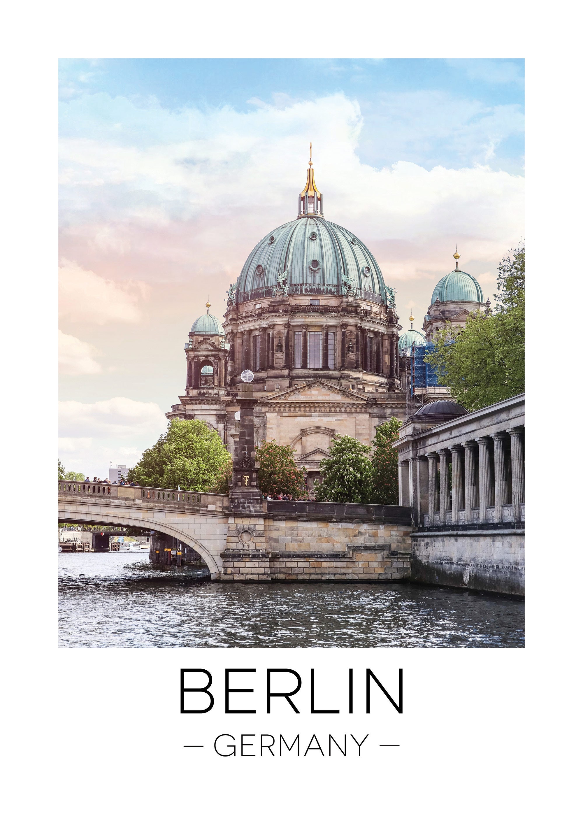 Berlin Print Berlin Travel Berlin Wall Art Berlin Poster Etsy