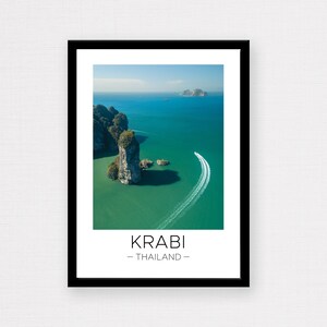 Krabi Print | Thailand, Krabi Travel, Krabi Wall Art, Krabi Poster, Travel Poster, Travel Gift, Wall Décor, Photograph, Wanderlust Gift