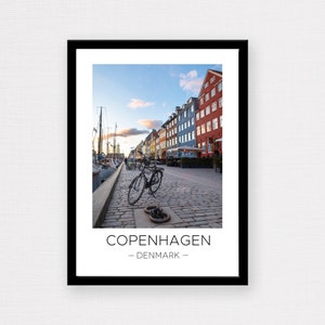 Copenhagen Print | Copenhagen Travel, Copenhagen Wall Art, Copenhagen Poster, Travel Poster, Travel Gift, Wall Décor, Wanderlust Gift