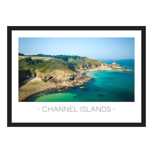 Impresión de las Islas del Canal / Viajes a las Islas del Canal, Arte mural de Guernsey, Póster de Guernsey, Impresión de Guernsey, Decoración, Fotografía, Regalo de viaje