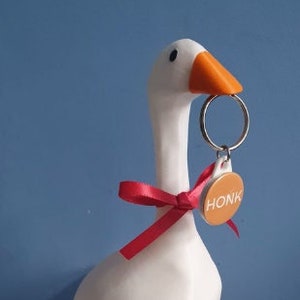 Magnetic Untitled Goose key holder, Perfect valentines, mothers or fathers day gift, large magnetic goose, birthday gifts