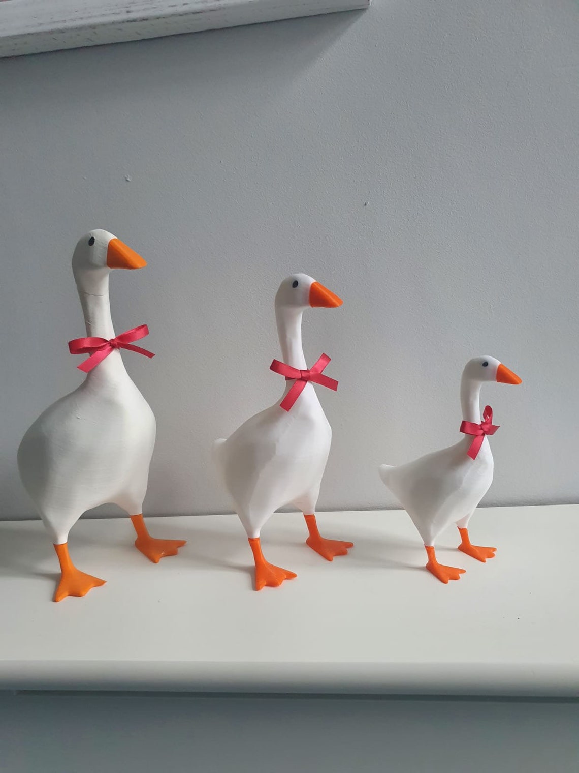 Untitled goose. Key holder Untitled goose game. Now Etsy