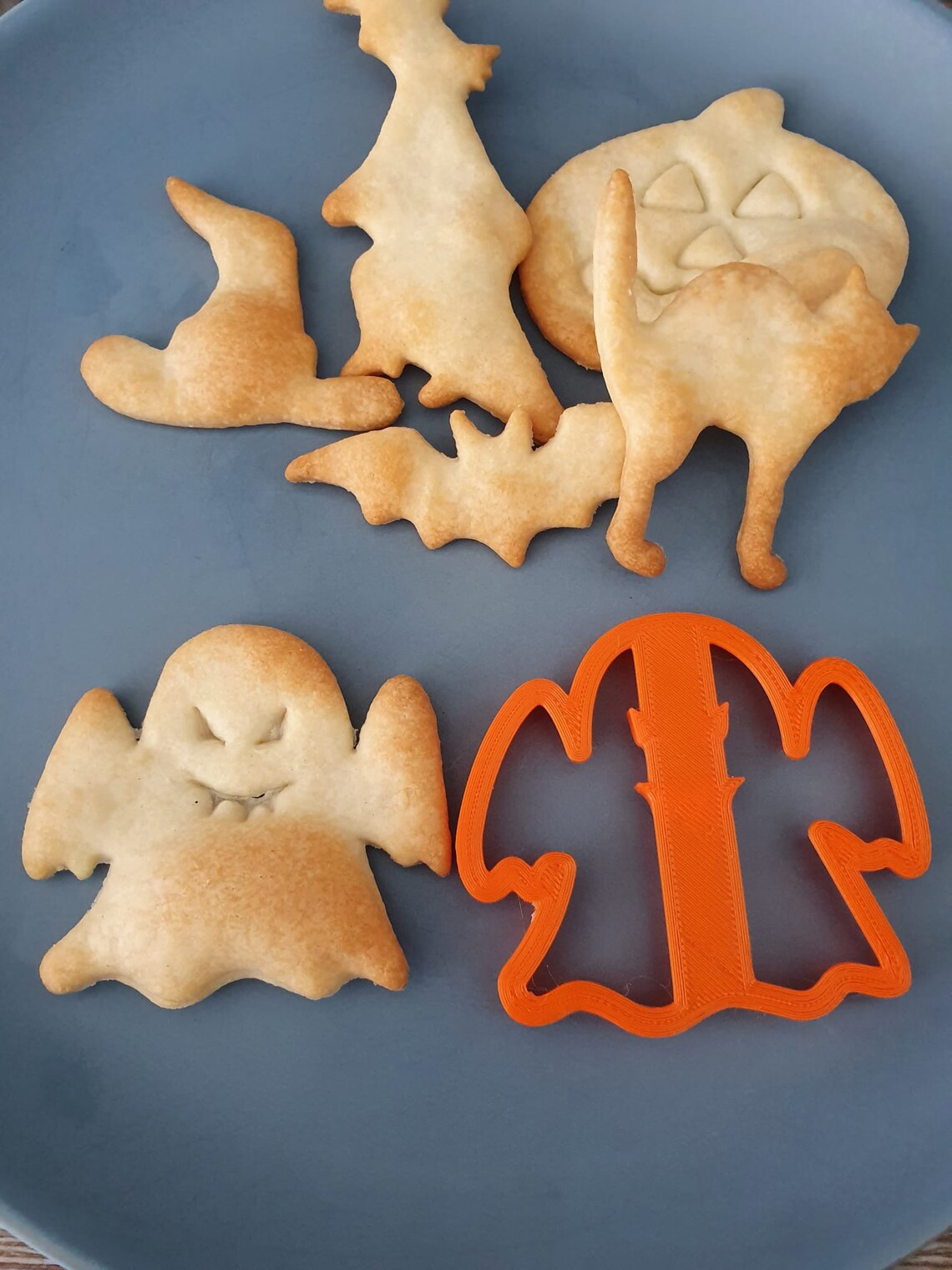Halloween cookie cutters set of 5 Etsy