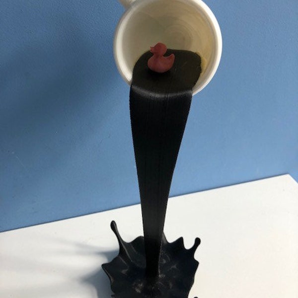 Floating mug cup magic decorative spill