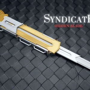 V2 Assassin's Syndicate Jacob Frye Hidden Blade (Grey/Gold)