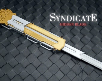 V2 Assassin's Syndicate Jacob Frye Hidden Blade (Grey/Gold)