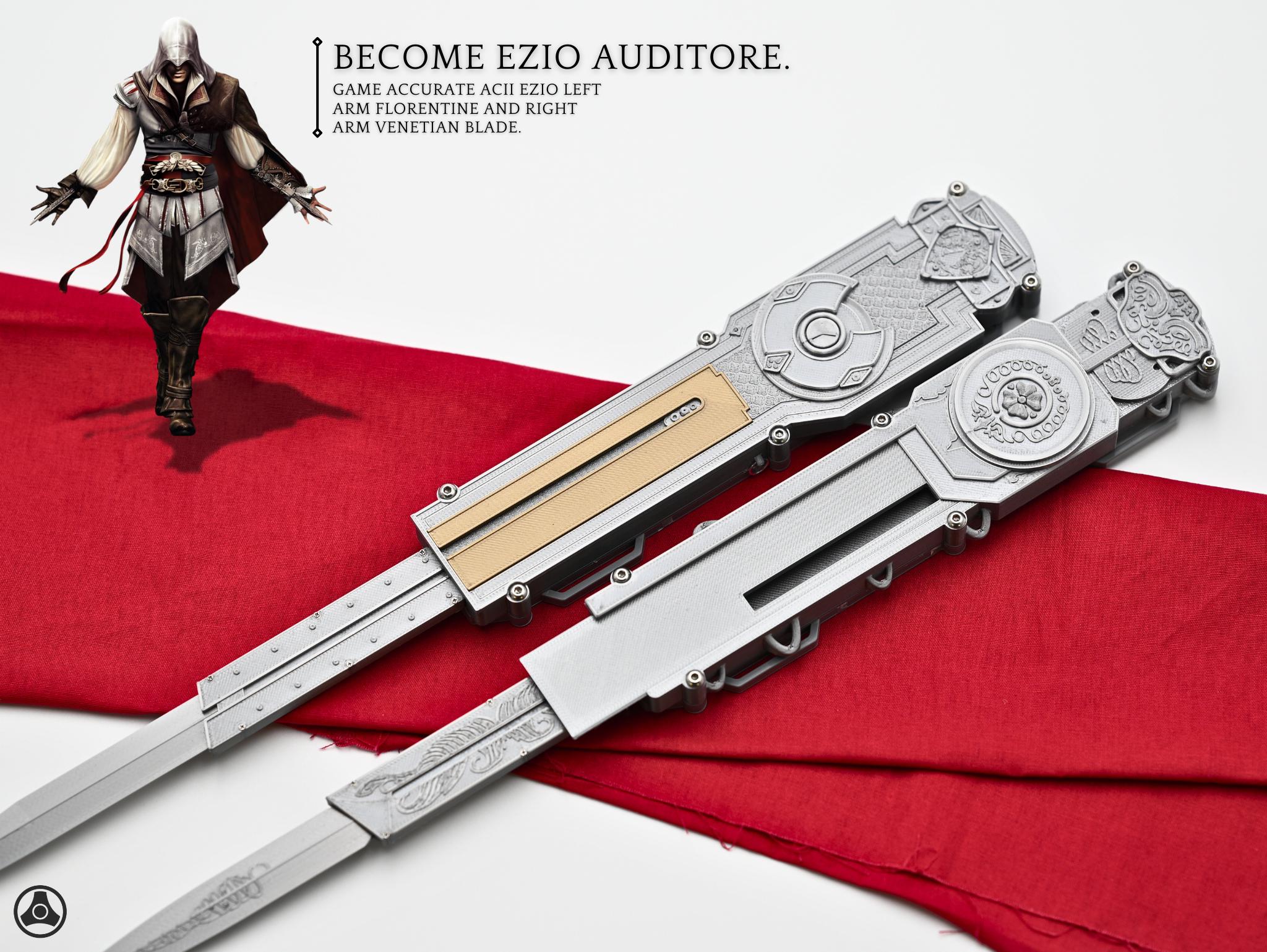 V2 Assassin's II Dual Ezio Auditore Florentine and Venetian Left +