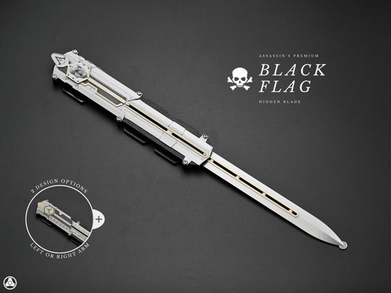 V2 Assassin's Black Flag Edward Kenway Hidden Blade Premium
