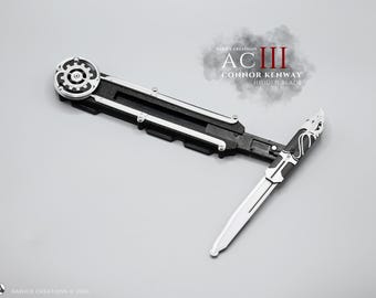 V2 Assassin's AC III Connor Kenway Pivot versteckte Klinge (Version mit dem linken Arm)