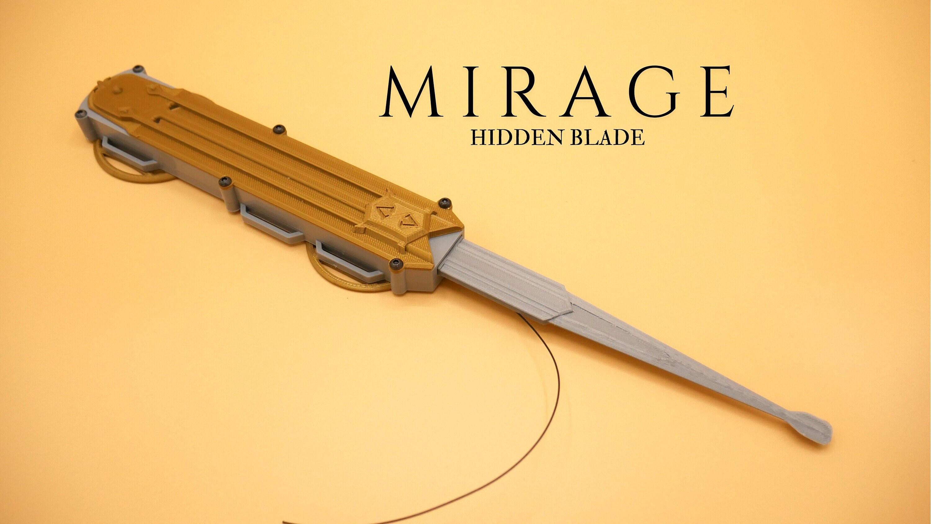 V2 Assassin's Mirage Basim Hidden Blade Etsy UK