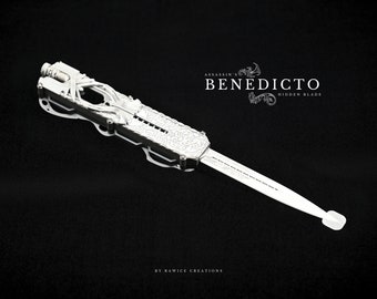 V2 Assassin's Benedicto Hidden Blade - AC Movie Blade