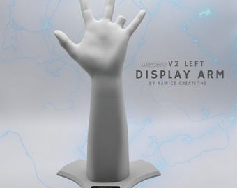 Rawice Creations V2 LEFT Display Arm Stand - For Assassin&#39;s Hidden Blades