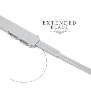 V2 Assassin's Dual Extended Hidden Blade (Grey)