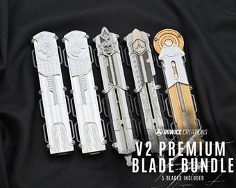 Paquete de cuchillas ocultas premium del asesino V2