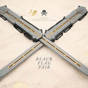V2 Assassin's IV Edward Kenway Black Flag Hidden Blades (Blade Pair)
