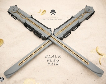 V2 Assassin's IV Edward Kenway Black Flag Hidden Blades (Blade Pair)