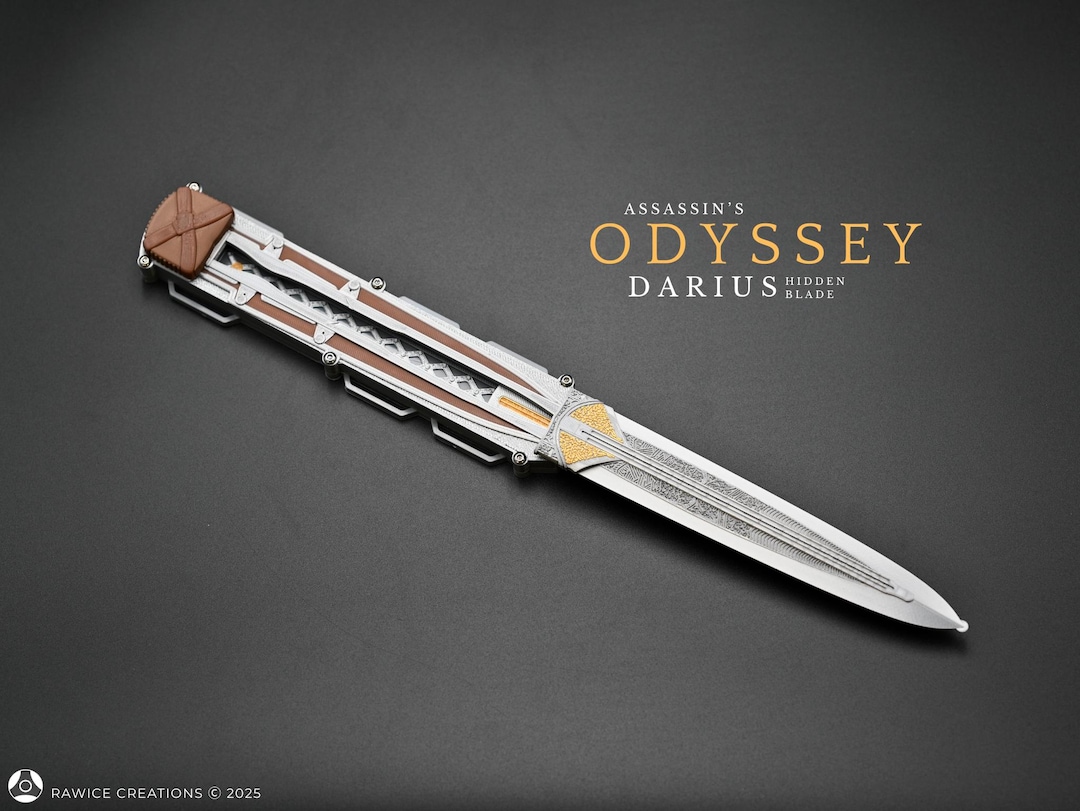 Drawn Blade Armamentsレア V2 Assassin's Odyssey Darius Hidden Blade - Etsy