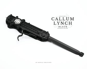 V2 Assassin's Callum Lynch Black Hidden Blade - AC Movie Blade