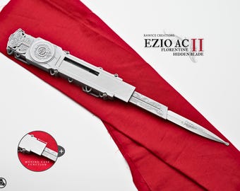 V2 Assassin's II Ezio Audiore Florentiner Linker Arm Versteckte Klinge