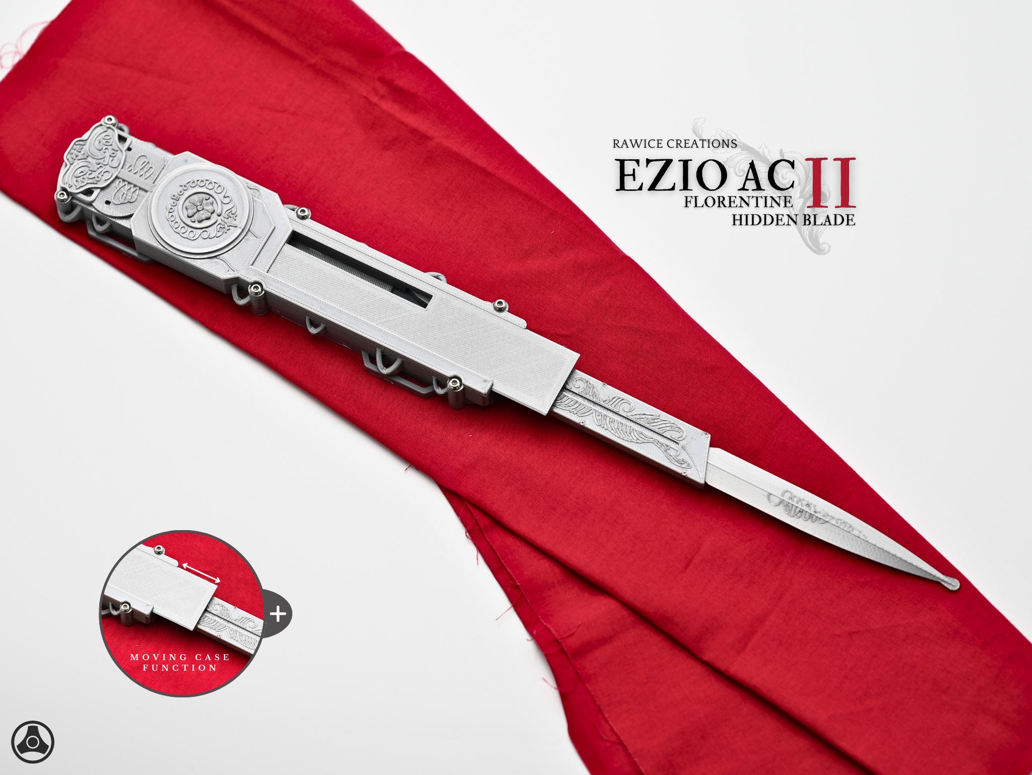 V2 Assassin's II Ezio Auditore Florentine Left Arm Hidden Blade - Etsy
