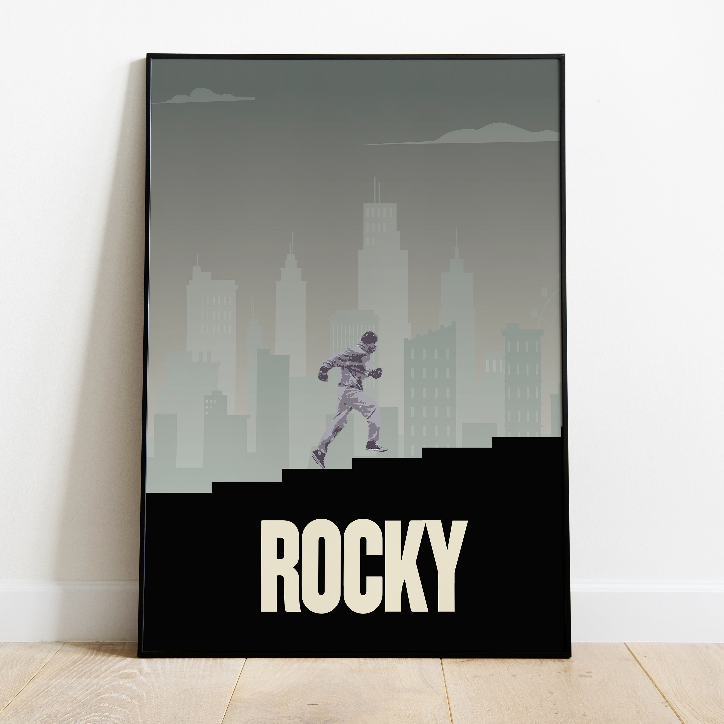 Poster Minimaliste Rocky