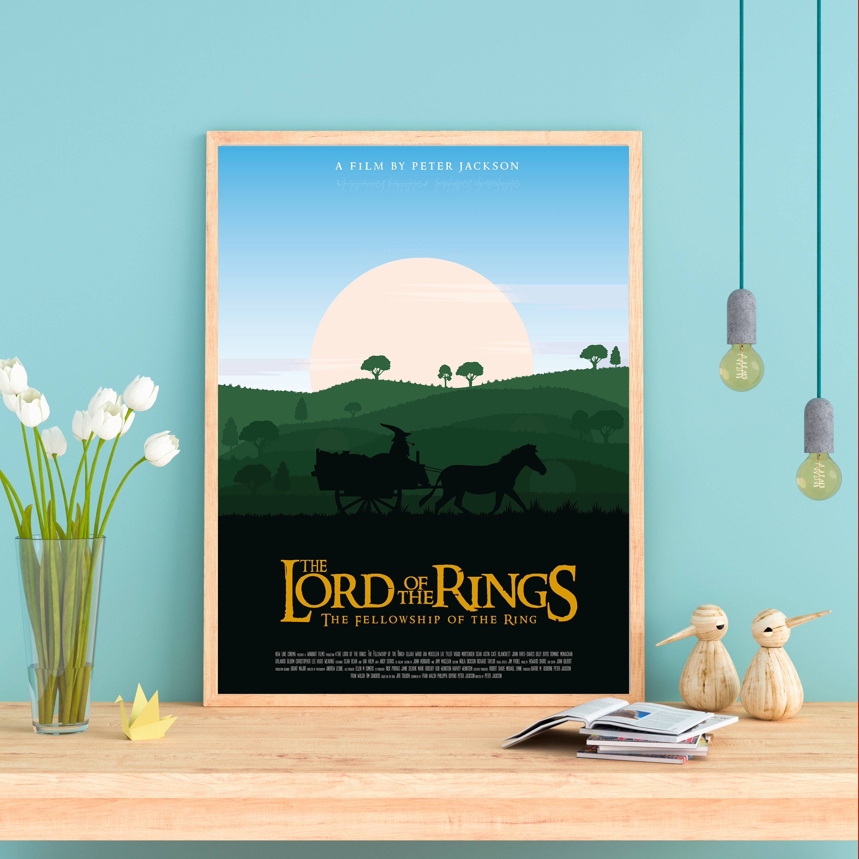 The Lord of the Rings Movie Poster | Printing on Paper and Canvas ...