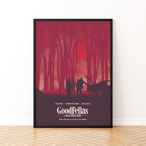 Poster the goodfellas Les Affranchis Martin Scorsese / Poster del cinema / Mafia / Poster del film