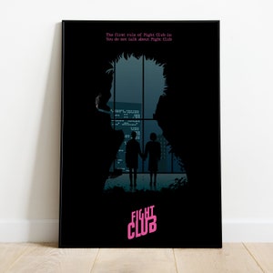 Fight Club poster minimalist