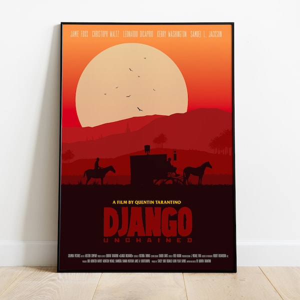 Django Unchained poster Quentin Tarantino