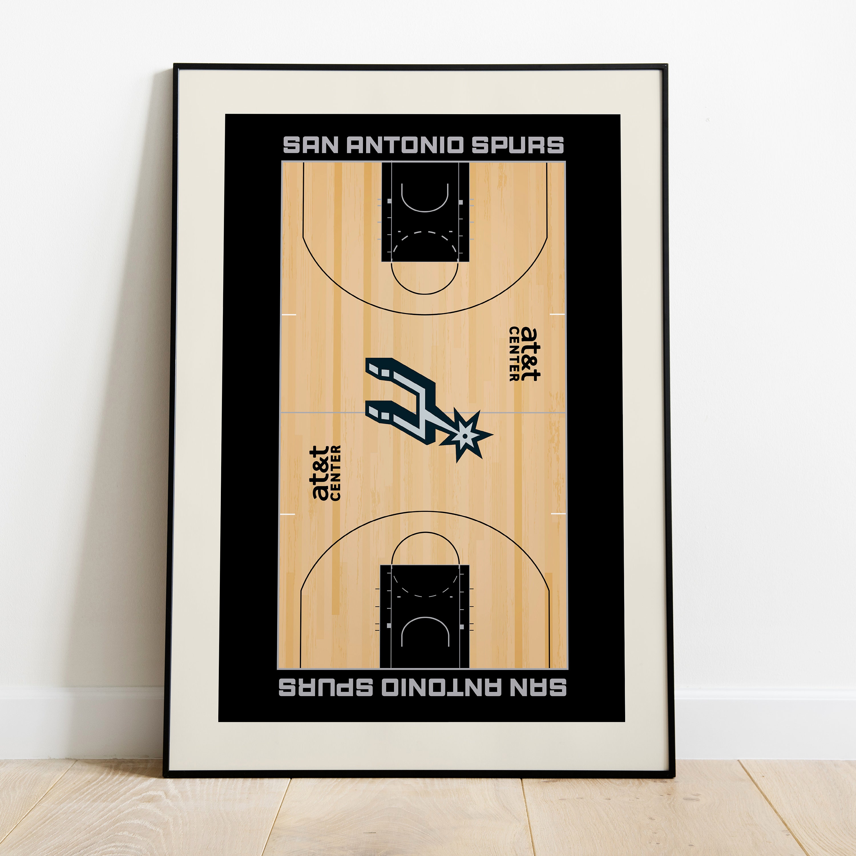 Poster Minimaliste Spurs
