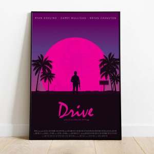 Poster minimalist Drive Ryan Gosling