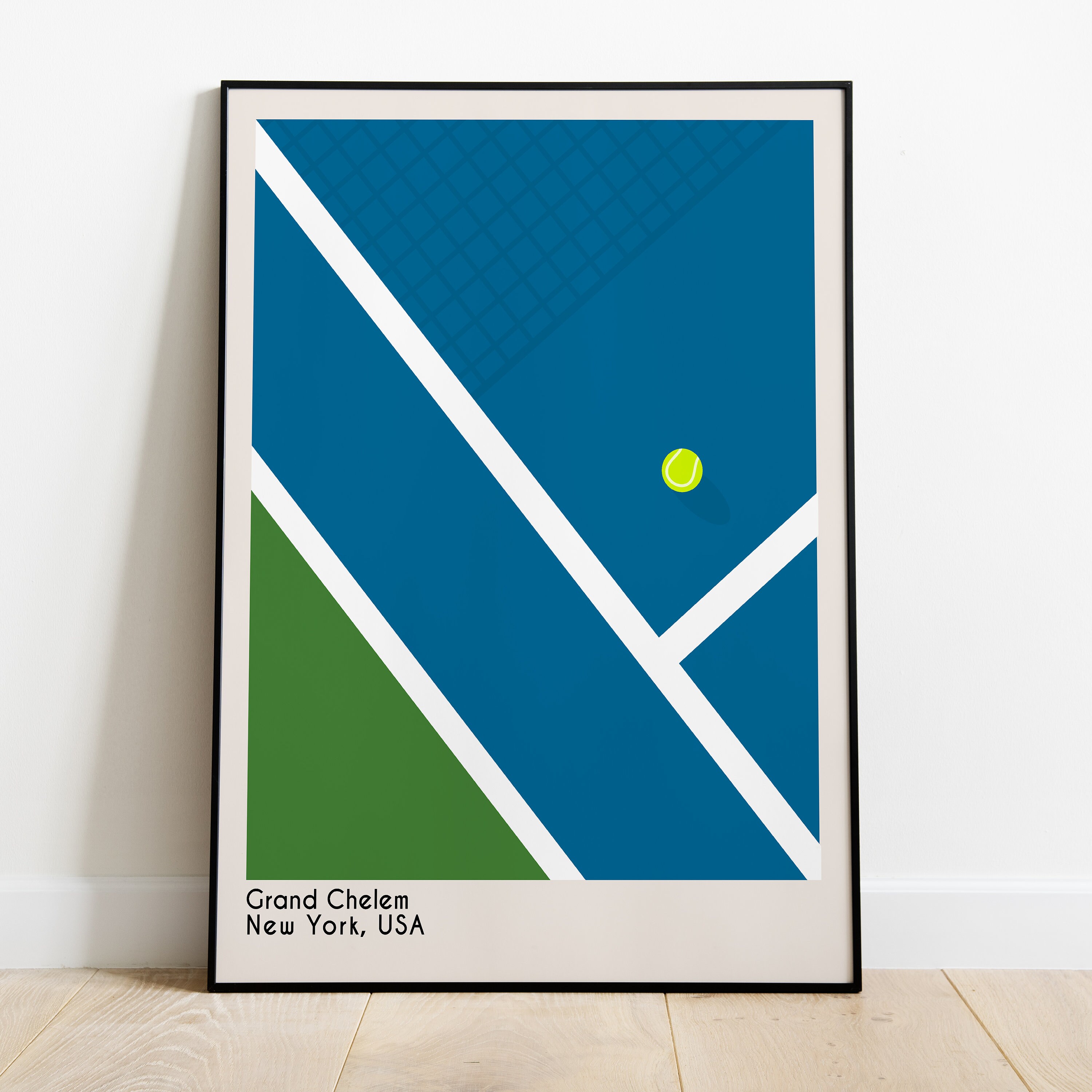 Poster Minimalist Us Open Tennis