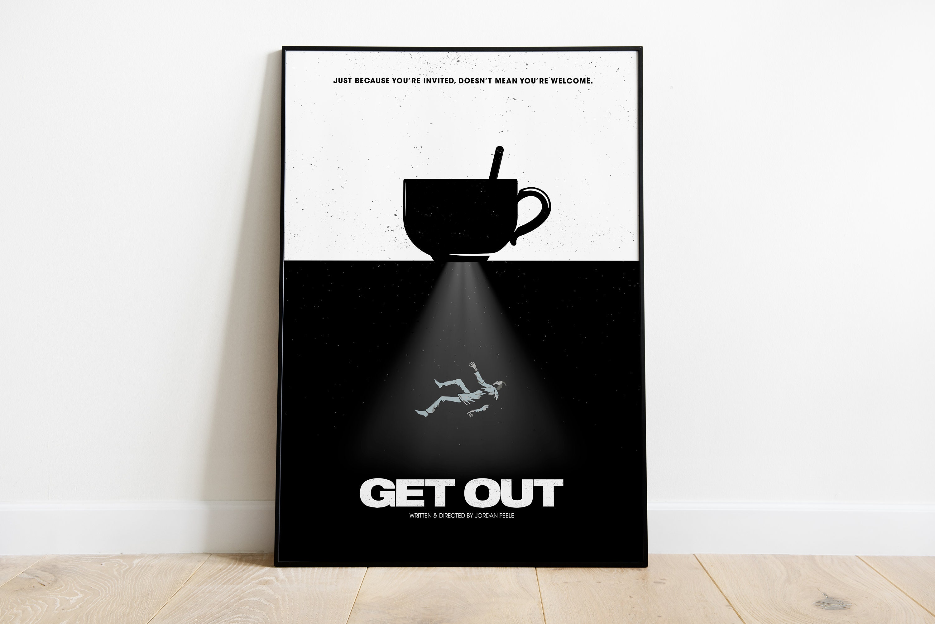 Get Out Poster Minimaliste