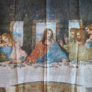 The Last Supper Fabric Wall Hanging