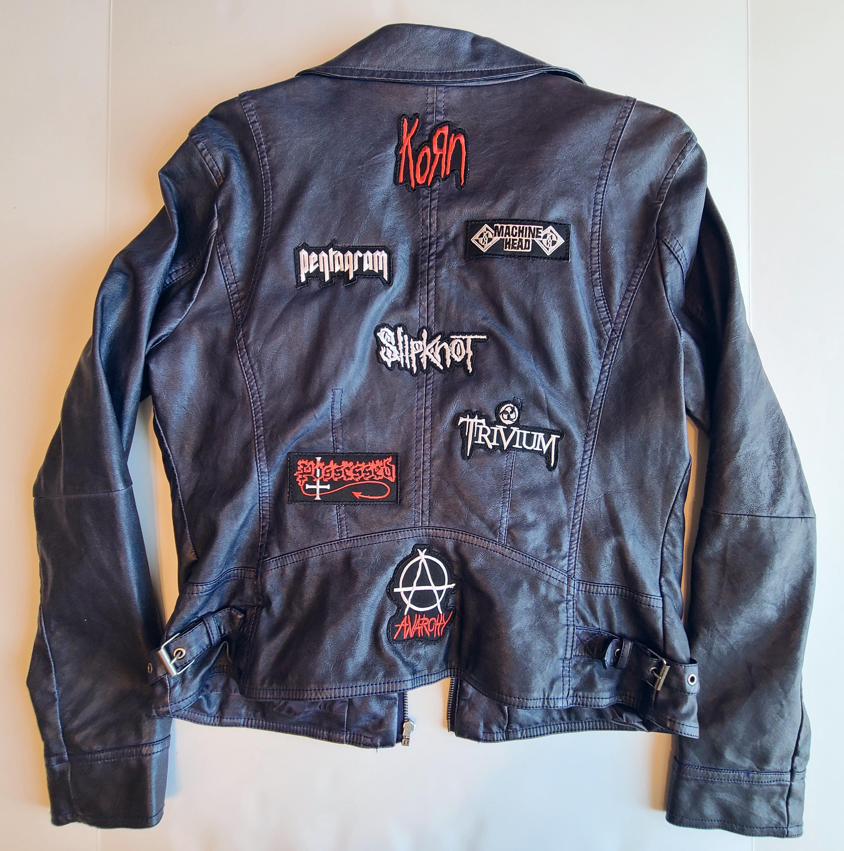 Slipknot Leather Jacket - Etsy