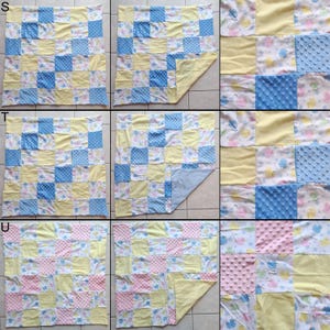 Flannel Patchwork Baby Blankets (Part 1) image 8