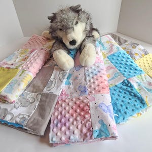 Flannel Patchwork Baby Blankets (New Patterns!)