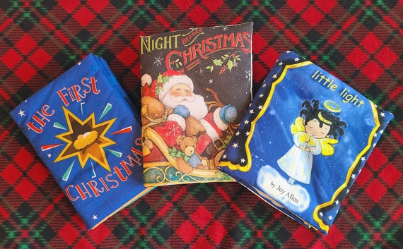 Fabric Christmas Books