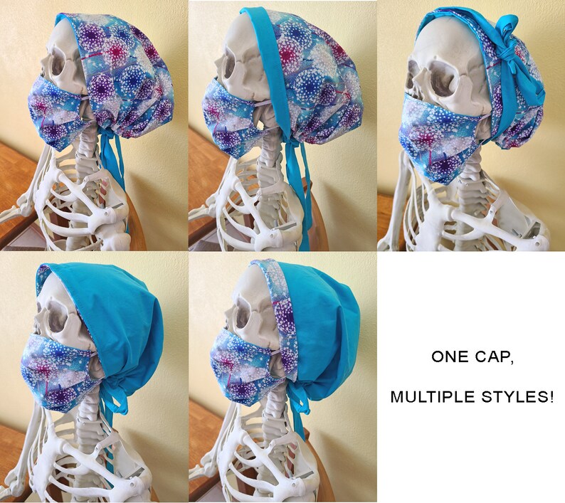 Scrub Cap & Mask Sets All Patterns Etsy