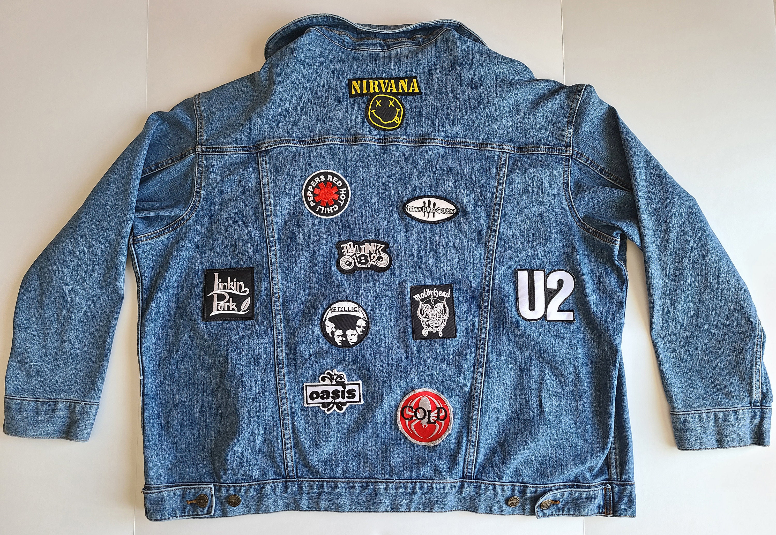 Rock 'n Roll Jean Jacket, Women's 1X - Etsy